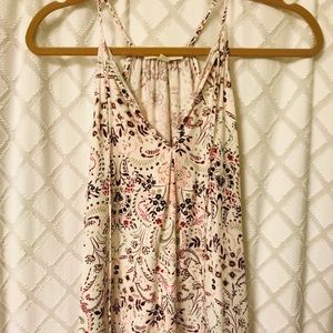 Love stitch boutique paisley tank